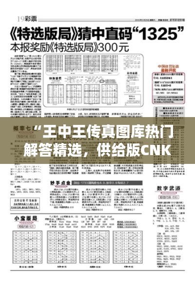 “王中王傳真圖庫熱門解答精選，供給版CNK575.39”