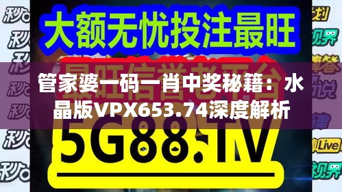 管家婆一碼一肖中獎(jiǎng)秘籍：水晶版VPX653.74深度解析