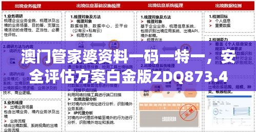 澳門管家婆資料一碼一特一，安全評估方案白金版ZDQ873.47