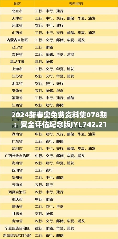 2024新春奧免費資料集078期：安全評估紀(jì)念版JYL742.21