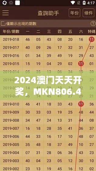 2024澳門天天開獎，MKN806.42版綜合評估與解析