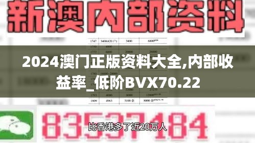 2024澳門正版資料大全,內(nèi)部收益率_低階BVX70.22