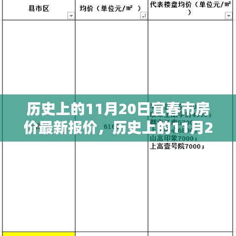 歷史上的11月20日，宜春市房價(jià)最新報(bào)價(jià)及未來趨勢洞悉