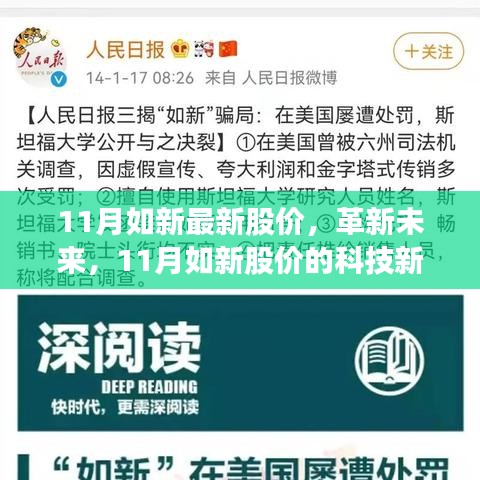 革新之星，最新股價(jià)揭示如新科技的力量與未來展望