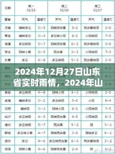 山東省實時雨情分析報告，最新雨情動態(tài)（2024年12月27日）