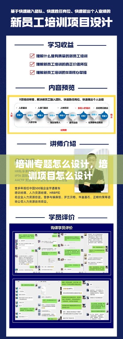 培訓專題怎么設計，培訓項目怎么設計 