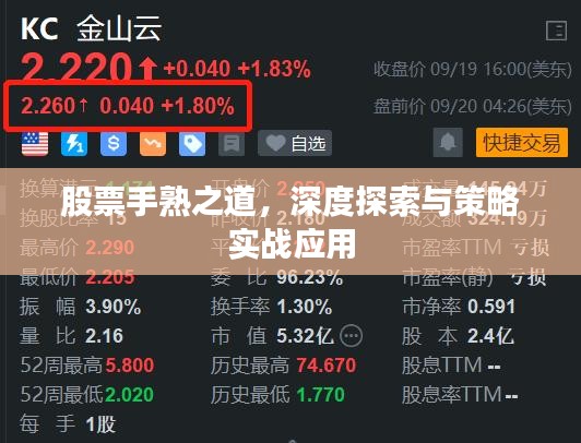 股票手熟之道，深度探索與策略實戰(zhàn)應(yīng)用