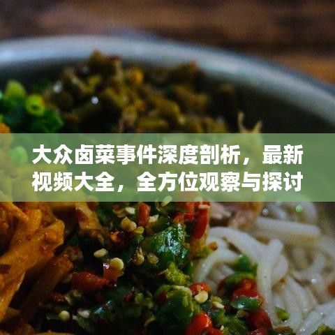 大眾鹵菜事件深度剖析，最新視頻大全，全方位觀察與探討