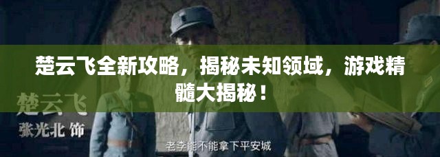 楚云飛全新攻略，揭秘未知領(lǐng)域，游戲精髓大揭秘！