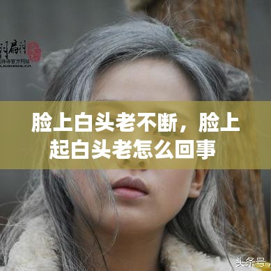 臉上白頭老不斷，臉上起白頭老怎么回事 